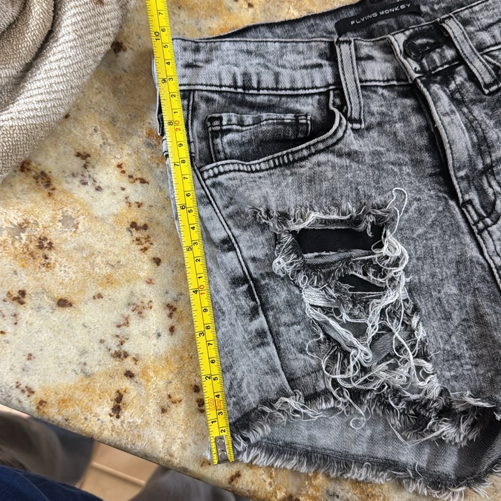 Flying Monkey Jean Shorts - Picture 5 of 8